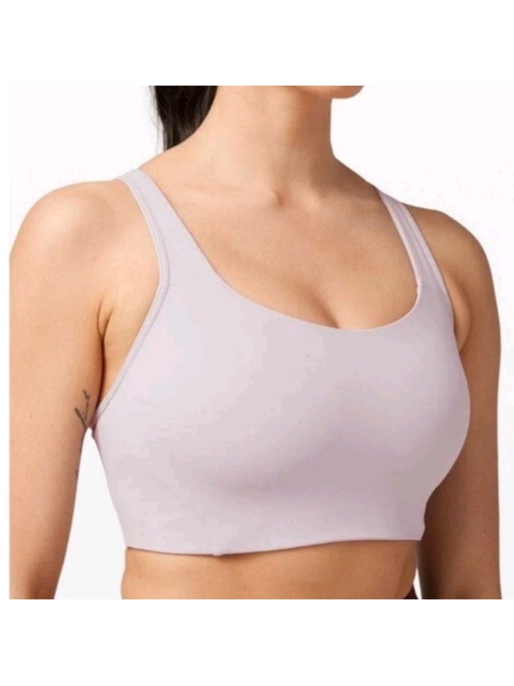 lululemon All Powered Up Sports Bra- Dusty Purple